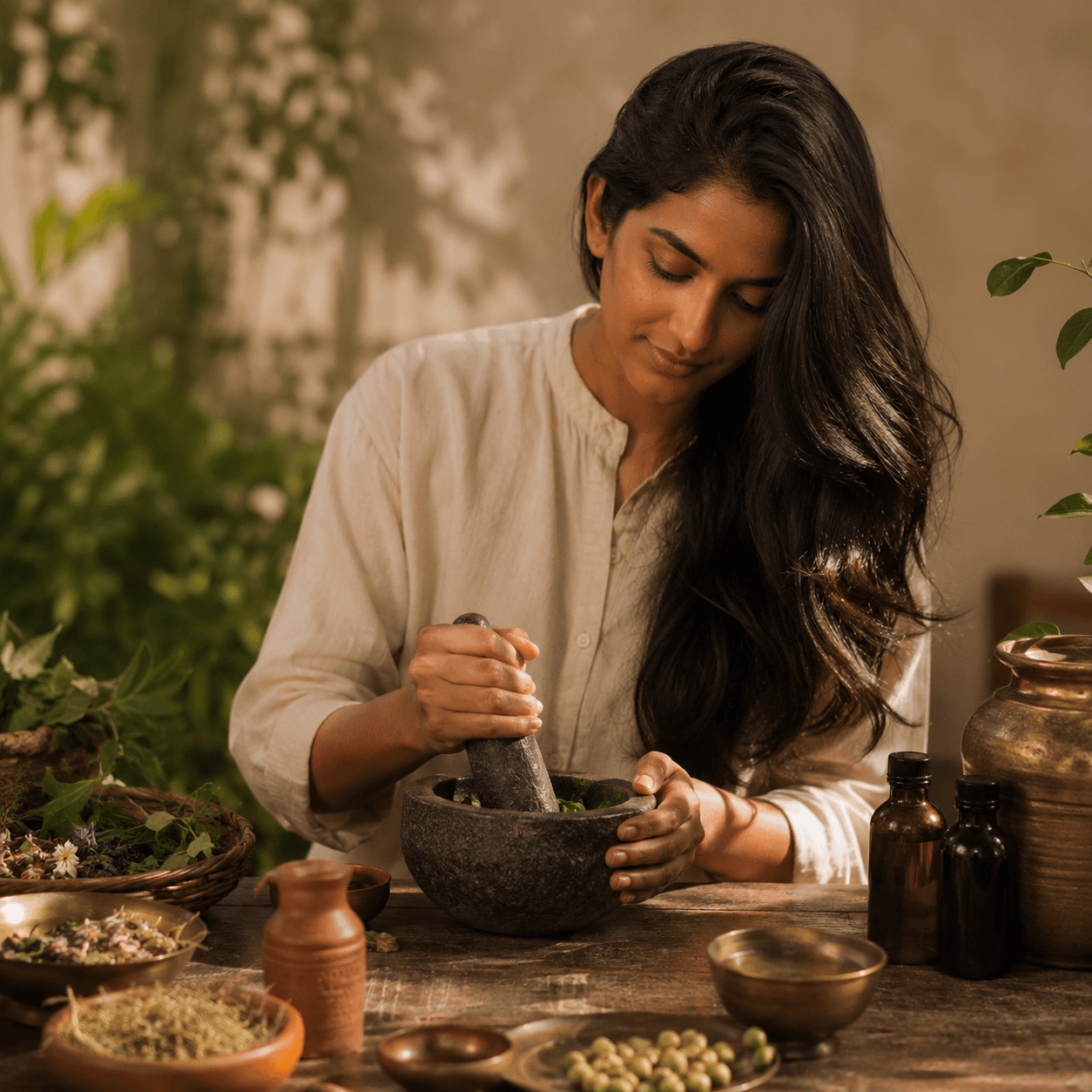 Warm RUVS Naturals founder and process square