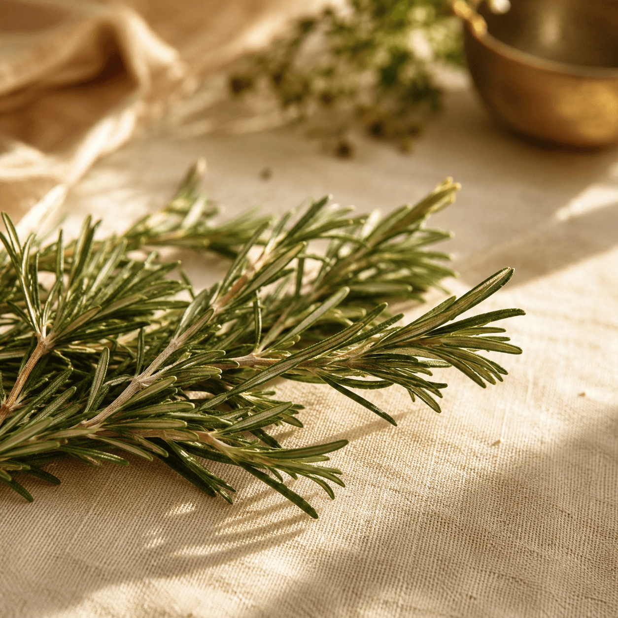 Rosemary botanical used in RUVS Naturals Hibiscus Hair Oil