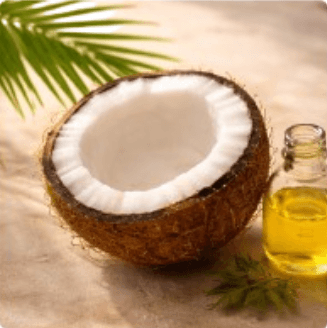 Coconut Oil used in the RUVS Naturals hibiscus hair oil formula